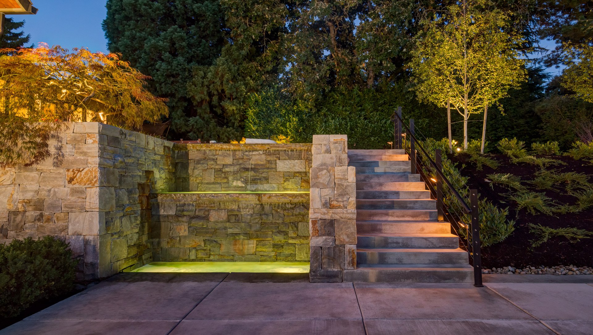 Westmoore Residence Water Feature