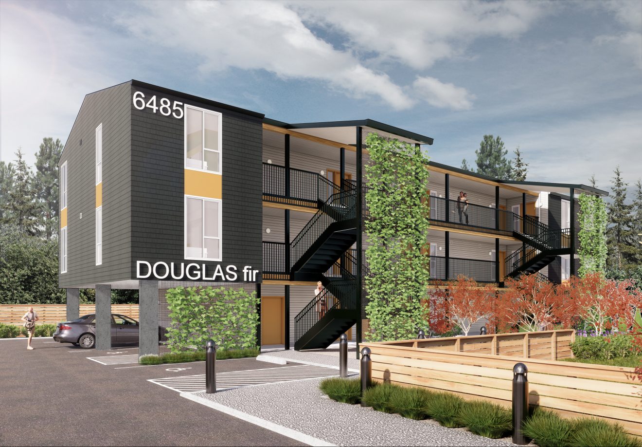 Rendering of Luke Dorf Doug Fir